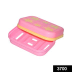 3700 Star Shaped Self Design Soap Case Holder For Bathroom
