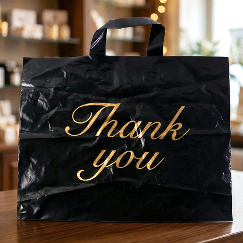 Premium Thank You Printed Carry Bag (22  29 Cm 1 Pc)