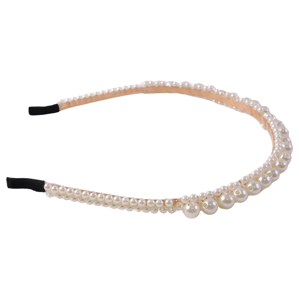 Elegant Pearl Studded Hairband For Women Daily Wear Headband (1 Pc)