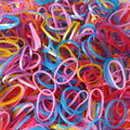 4356 Rubber Band For Officehome And Kitchen Accessories Item Products Elastic Rubber Bands Flexible Reusable Nylon Elastic Unbreakable For Stationery School  Multicolor (0.75 Inch 50 Gm)