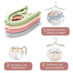 Travel Hangers Portable Folding Clothes Hangers (1 Pc)