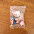 Plastic Cute Couple Car Dashboard Decoration Figurine Set (1 Set)