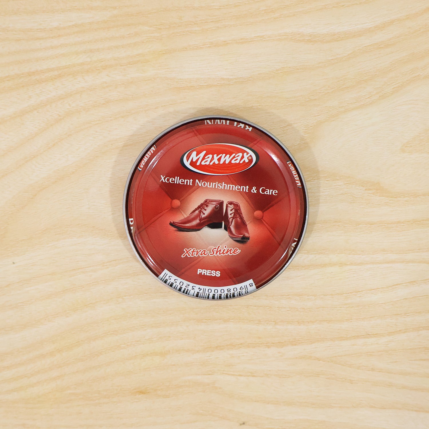 Maxwax Brown Shoe Polish Cream (1 Pc 40 Gm)