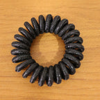 Soft Stretchable Telephone Wire Style Hair Bands Set (1 Pc)