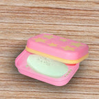 3700 Star Shaped Self Design Soap Case Holder For Bathroom