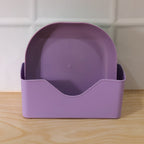 11 In 1 Multipurpose Plastic Snack Serving Tray Plates  (1 Set)