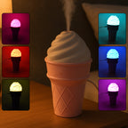 Ice Cream Cone Shape Air Freshener Humidifier (1pc  Pink)