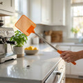Multipurpose Plastic Fly Swatter With Extendable Handle (1 Pc 63 Cm)