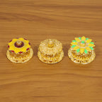 Decorative Golden Kankavati (1 Pc Mix Design)