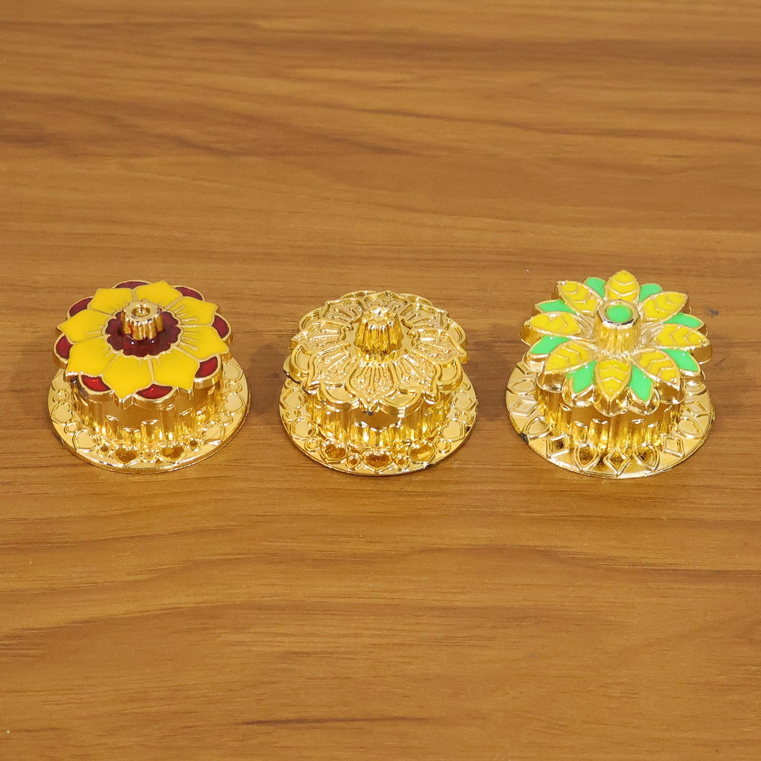 Decorative Golden Kankavati (1 Pc Mix Design)