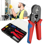 Approx 1200 Piece Ferrule Crimping Tool Kit Set