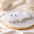 Cute Soft Elastic Floral Baby Headband Stylish Stretchable Hair Band (1 Pc)