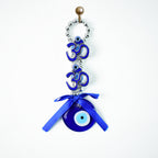 Decorative Double Om Symbol Evil Eye Hanging (1 Pc)