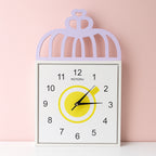 Decorative Square Wall Clock Battery Operated  1 Pc