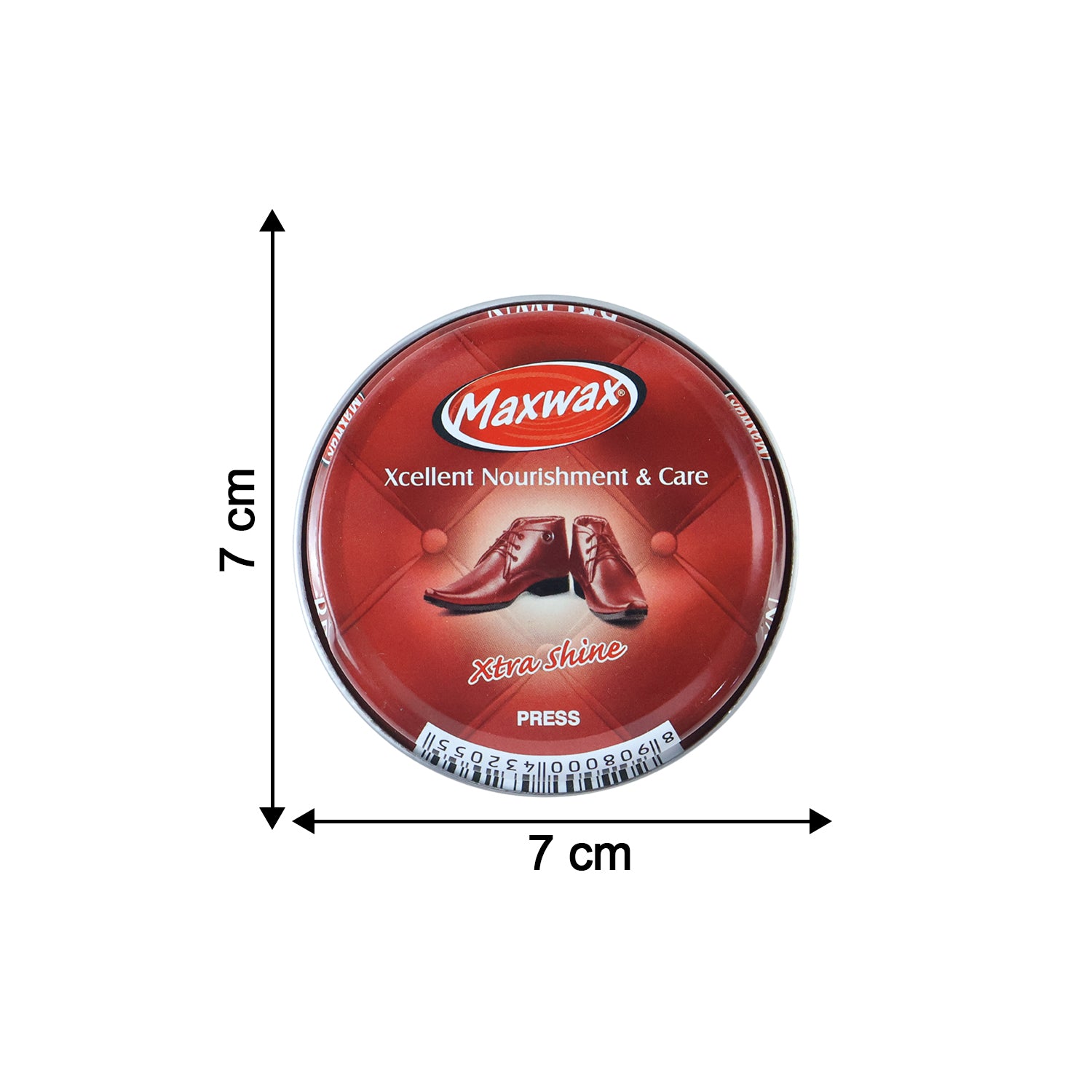 Maxwax Brown Shoe Polish Cream (1 Pc 40 Gm)
