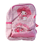 Cute Bow And Bunny Design Backpack  (1 Pc 13 Inch)