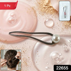 Elegant Pearl Design Hair Pin Clip (1 Pc)