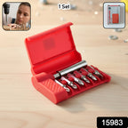 Mini Precision Screwdriver Bit Set With Magnetic Bit Holder (1 Set 6 Bit)