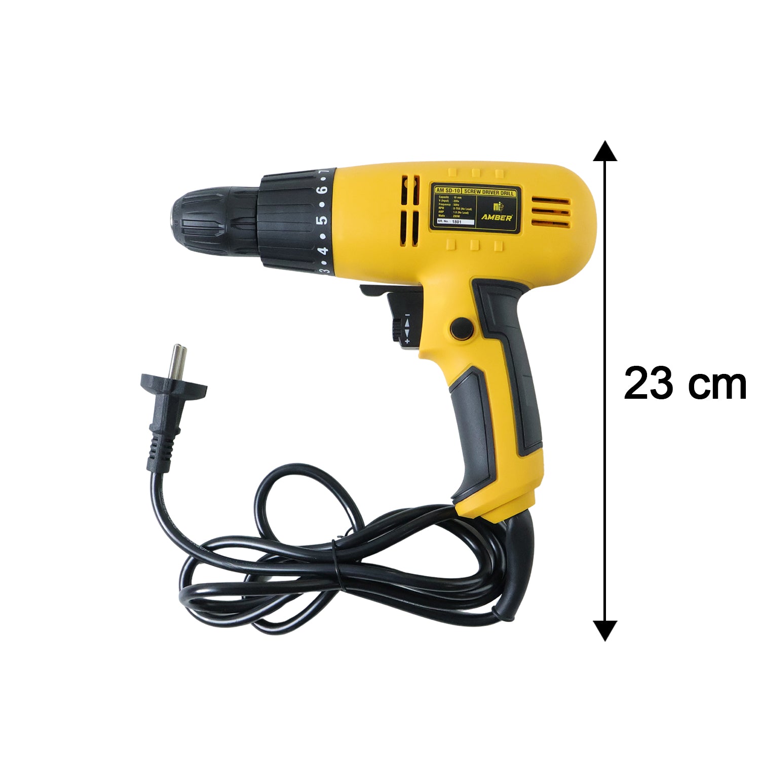 High Performance Electric Drill Machine 280w 1 Pc