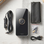 Portable Electric Car Tyre Air Pump  Rechargeable Wireless Inflator (1 Set)