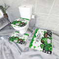 3 In 1 Bathroom Mat Set (1 Set Mix Design)